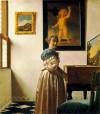 Vermeer:Standing at a Virginal